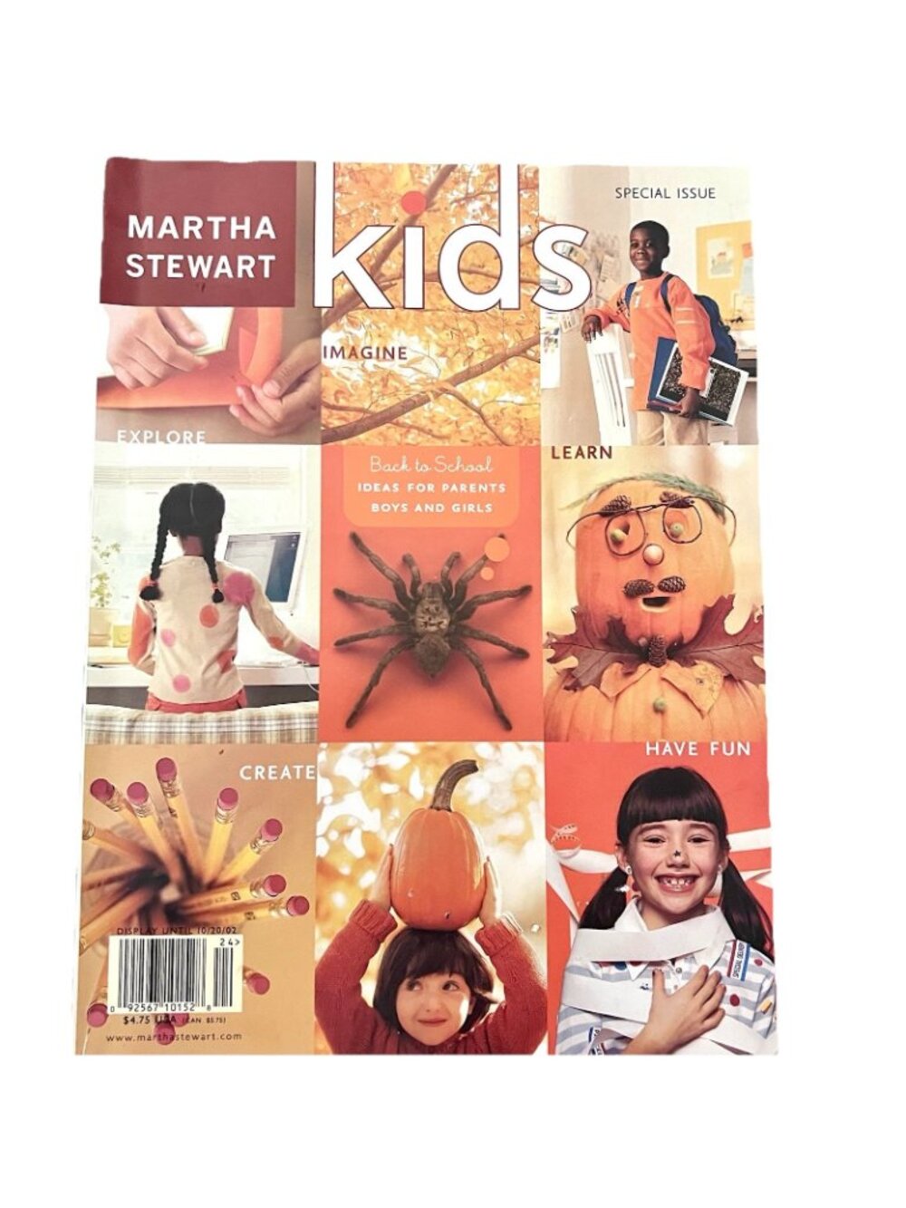 Martha Stewart Kids Fun Stuff Magazine Issues 2002 2004 2005 Lot of 5 Crafts Fun - Picture 2 of 5